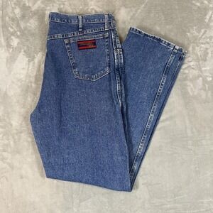 Wrangler 20X Jeans Mens 40x36 Blue Denim 22MWXVM Cowboy Cut Western